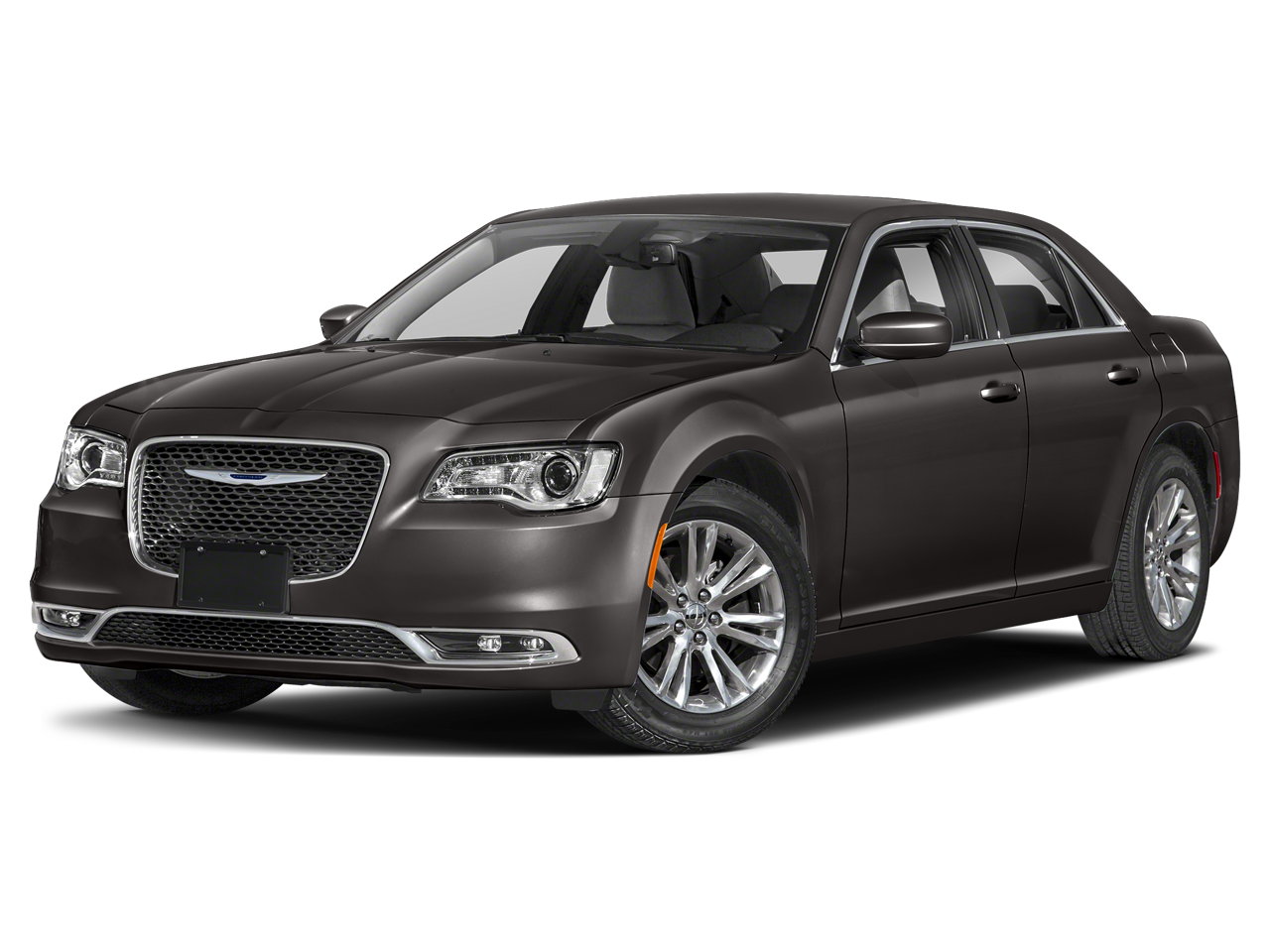 2023 Chrysler 300 S in Granite Crystal Metallic Clearcoat — front three-quarter view