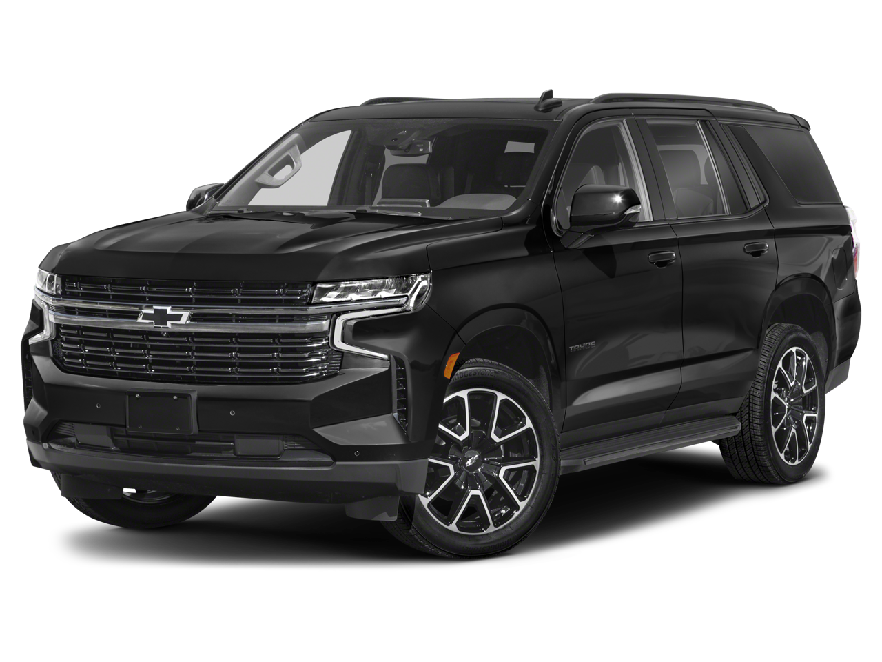 2024 Chevrolet Tahoe RST in Black — front three-quarter view