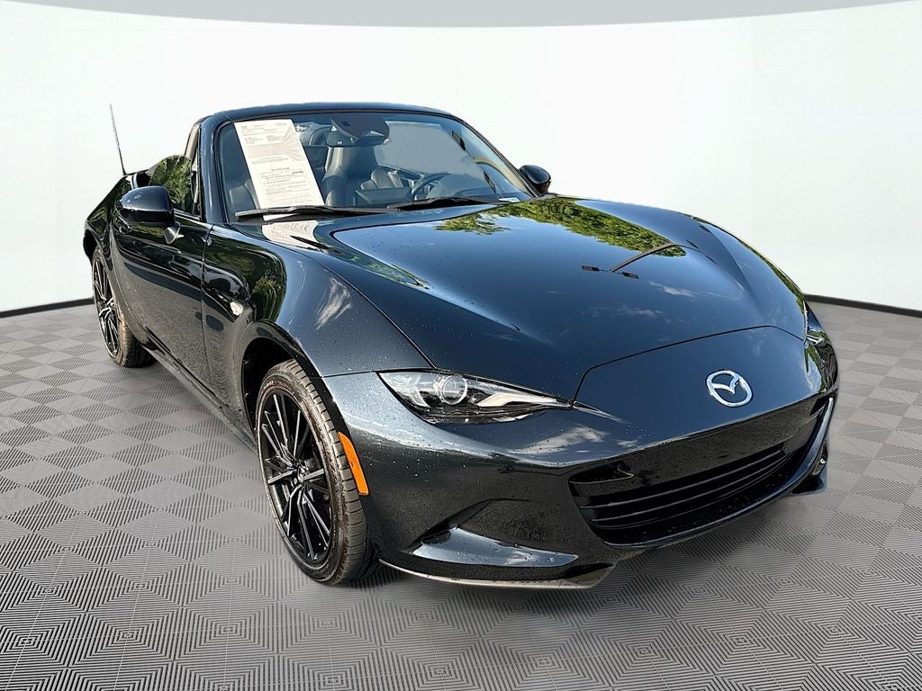 2024 Mazda Mazda MX-5 Miata — rear three-quarter view