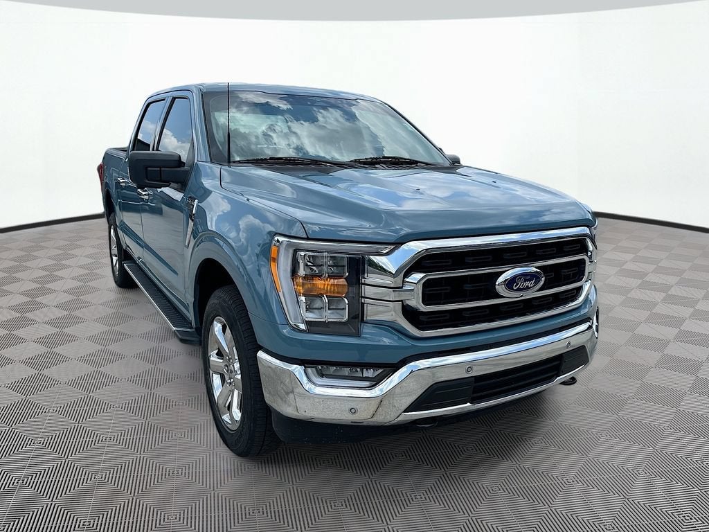 2023 Ford F-150 — rear three-quarter view