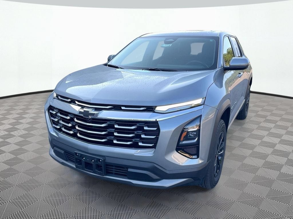 2026 Chevrolet Equinox LT in Sterling Gray Metallic — front three-quarter view